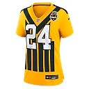 Zennovawear Joey Porter Jr. Pittsburgh Steelers Women's Alternate 1933 Throwback Game Jersey - Gold