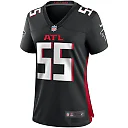 Zennovawear John Abraham Atlanta Falcons Women's Game Retired Player Jersey - Black