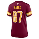 Zennovawear John Bates Washington Commanders Women's Game Jersey - Burgundy