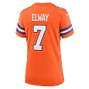 Zennovawear John Elway Denver Broncos Women's Mile High Collection 1977 Throwback Player Game Jersey - Orange