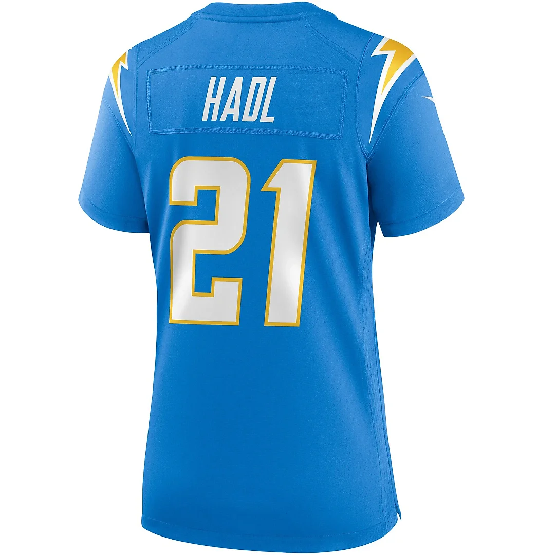 Zennovawear John Hadl Los Angeles Chargers Women's Game Retired Player Jersey - Powder Blue