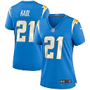 Zennovawear John Hadl Los Angeles Chargers Women's Game Retired Player Jersey - Powder Blue