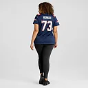 Zennovawear John Hannah New England Patriots Women's Game Retired Player Jersey - Navy