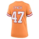 Zennovawear John Lynch Tampa Bay Buccaneers Women's Throwback Game Jersey - Orange