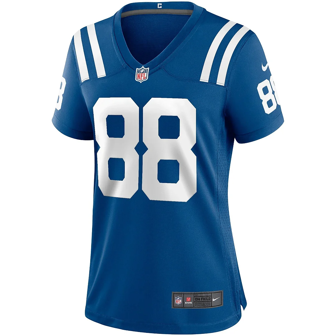 Zennovawear John Mackey Indianapolis Colts Women's Game Retired Player Jersey - Royal