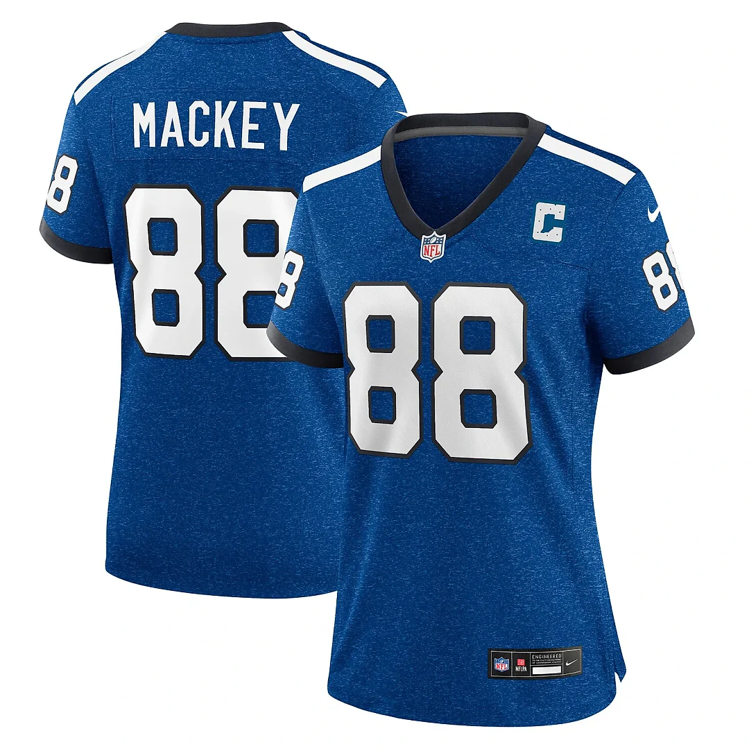 Zennovawear John Mackey Indianapolis Colts Women's Indiana Nights Alternate Game Jersey - Royal