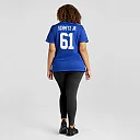Zennovawear John Michael Schmitz Jr. New York Giants Women's Game Jersey - Royal