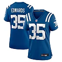 Zennovawear Johnathan Edwards Indianapolis Colts Women's Team Game Jersey - Royal