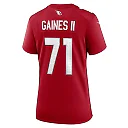 Zennovawear Jon Gaines II Arizona Cardinals Women's Team Game Jersey - Cardinal