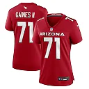 Zennovawear Jon Gaines II Arizona Cardinals Women's Team Game Jersey - Cardinal