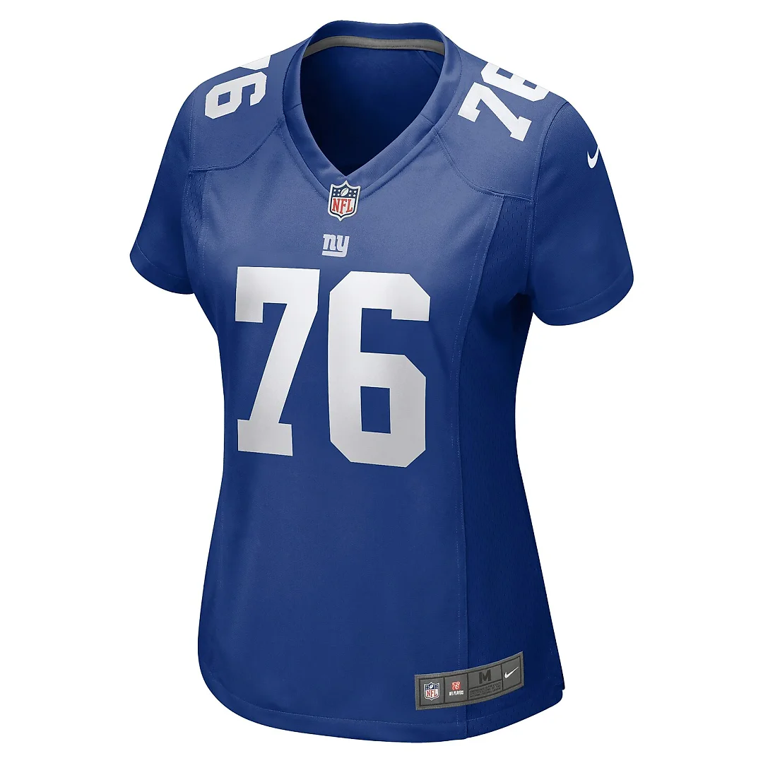 Zennovawear Jon Runyan New York Giants Women's Game Jersey - Royal