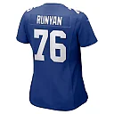 Zennovawear Jon Runyan New York Giants Women's Game Jersey - Royal