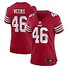 Zennovawear Jon Weeks San Francisco 49ers Women's Team Game Jersey - Scarlet