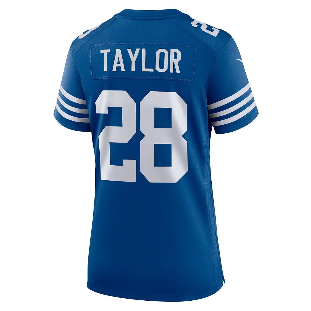 Zennovawear Jonathan Taylor Indianapolis Colts Women's Alternate Game Jersey - Royal