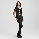 Zennovawear Jonathan Vilma New Orleans Saints Women's Game Retired Player Jersey - Black