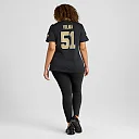 Zennovawear Jonathan Vilma New Orleans Saints Women's Game Retired Player Jersey - Black