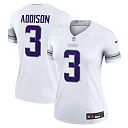 Zennovawear Jordan Addison Minnesota Vikings Women's Alternate Legend Player Performance Top - White