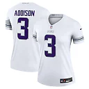 Zennovawear Jordan Addison Minnesota Vikings Women's Alternate Legend Player Performance Top - White