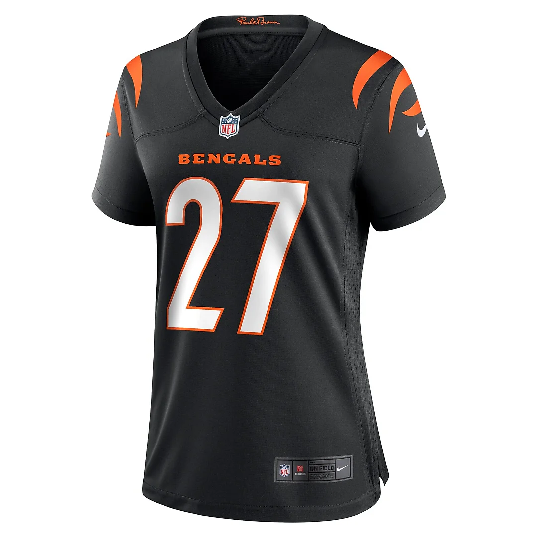 Zennovawear Jordan Battle Cincinnati Bengals Women's Team Game Jersey - Black