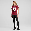 Zennovawear Jordan Burch Arizona Cardinals Women's Team Game Jersey - Cardinal