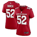 Zennovawear Jordan Burch Arizona Cardinals Women's Team Game Jersey - Cardinal