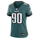 Zennovawear Jordan Davis Philadelphia Eagles Women's Team Game Jersey - Midnight Green