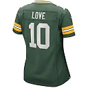 Zennovawear Jordan Love Green Bay Packers Women's Game Jersey - Green