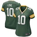 Zennovawear Jordan Love Green Bay Packers Women's Game Jersey - Green