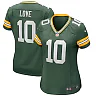 Zennovawear Jordan Love Green Bay Packers Women's Game Jersey - Green