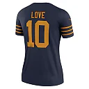 Zennovawear Jordan Love Green Bay Packers Women's The 1923 Classic Legend Player Dri-FIT Top - Navy