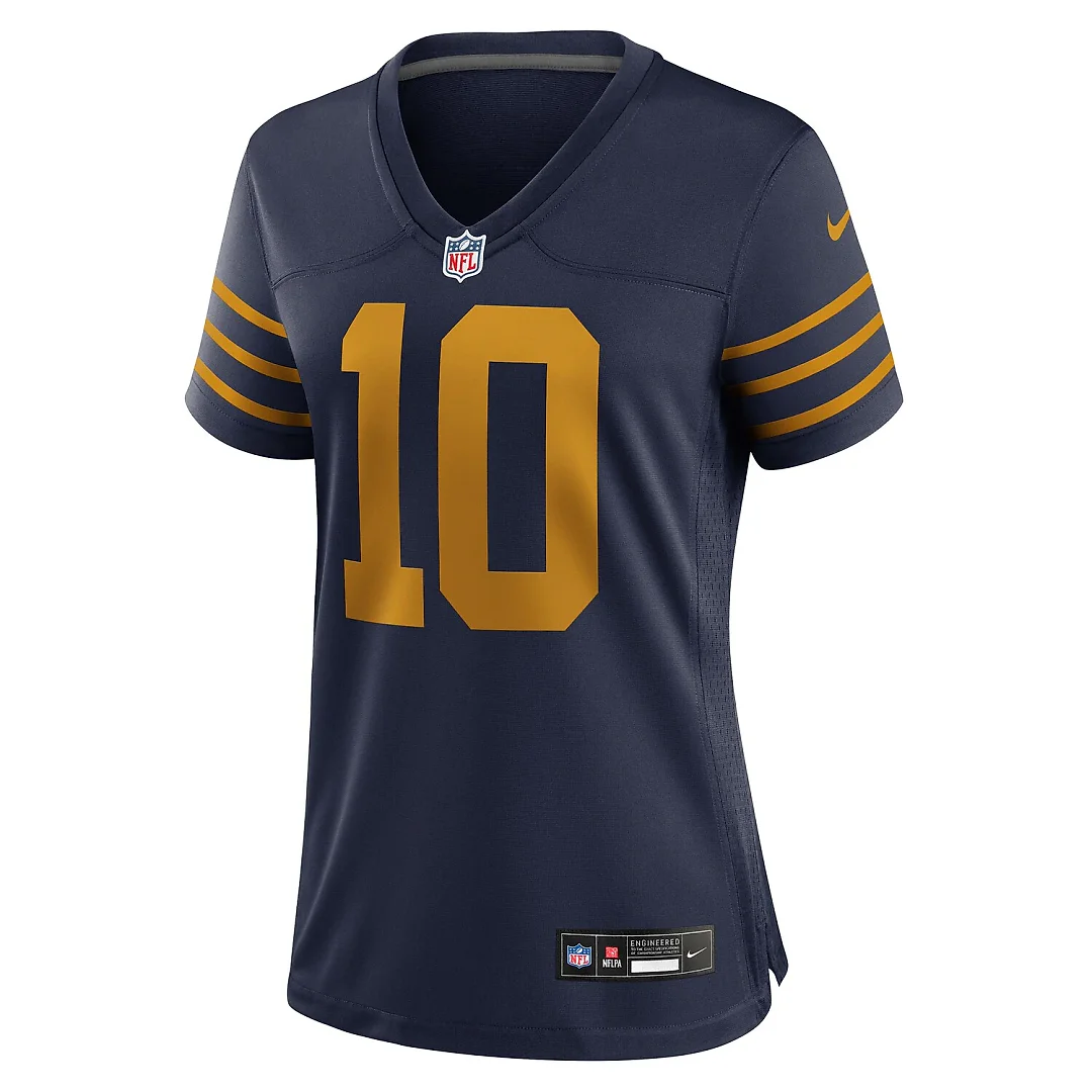Zennovawear Jordan Love Green Bay Packers Women's The 1923 Classic Game Jersey - Navy