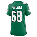 Zennovawear Jordan Mailata Philadelphia Eagles Women's Alternate Game Jersey - Kelly Green