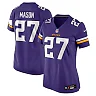 Zennovawear Jordan Mason Minnesota Vikings Women's Team Game Jersey - Purple