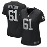 Zennovawear Jordan Meredith Las Vegas Raiders Women's Game Player Jersey - Black