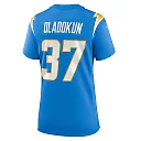 Zennovawear Jordan Oladokun Los Angeles Chargers Women's Team Game Jersey - Powder Blue