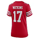 Zennovawear Jordan Watkins San Francisco 49ers Women's Team Game Jersey - Scarlet