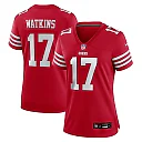 Zennovawear Jordan Watkins San Francisco 49ers Women's Team Game Jersey - Scarlet