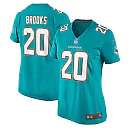 Zennovawear Jordyn Brooks Miami Dolphins Women's Game Jersey - Aqua