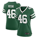 Zennovawear Joseph Ossai New York Jets Women's Team Game Jersey - Legacy Green