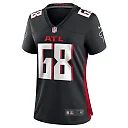 Zennovawear Josh Andrews Atlanta Falcons Women's Game Player Jersey - Black