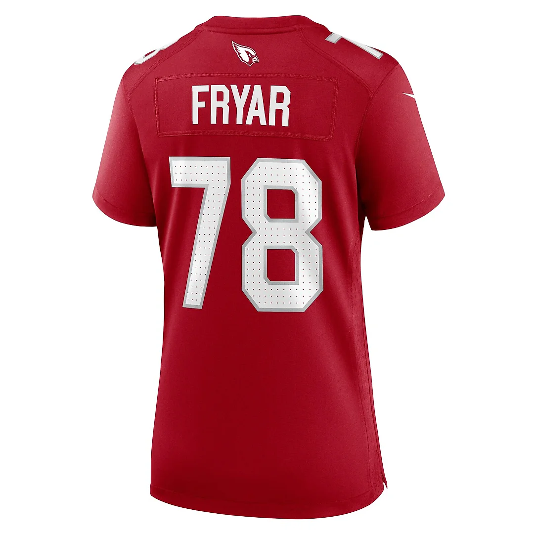 Zennovawear Josh Fryar Arizona Cardinals Women's Team Game Jersey - Cardinal