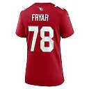 Zennovawear Josh Fryar Arizona Cardinals Women's Team Game Jersey - Cardinal