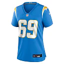 Zennovawear Josh Fuga Los Angeles Chargers Women's Team Game Jersey - Powder Blue