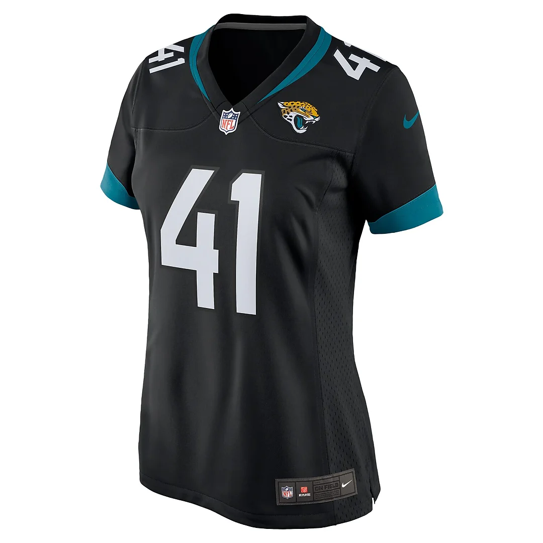 Zennovawear Josh Hines-Allen Jacksonville Jaguars Women's Alternate Player Game Jersey - Black