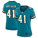 Zennovawear Josh Hines-Allen Jacksonville Jaguars Women's Prowler Throwback Game Jersey - Teal