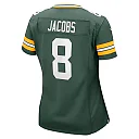 Zennovawear Josh Jacobs Green Bay Packers Women's Team Game Jersey - Green