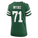 Zennovawear Josh Myers New York Jets Women's Game Jersey - Legacy Green