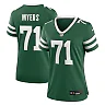 Zennovawear Josh Myers New York Jets Women's Game Jersey - Legacy Green