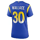 Zennovawear Josh Wallace Los Angeles Rams Women's Game Jersey - Royal