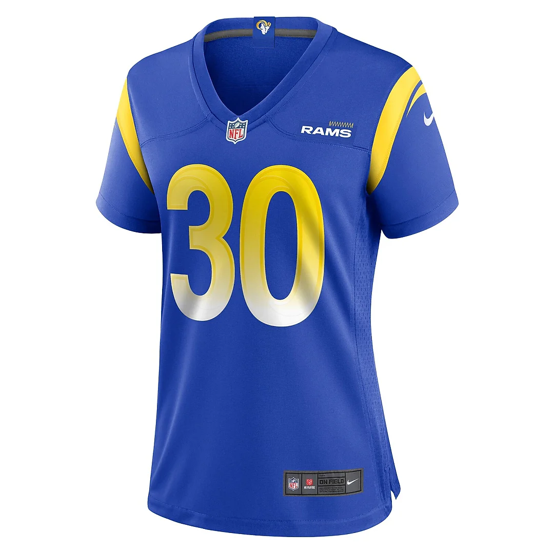 Zennovawear Josh Wallace Los Angeles Rams Women's Game Jersey - Royal